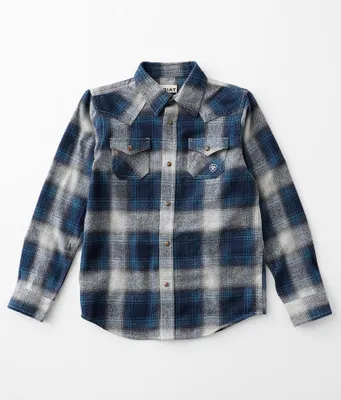 Boys - Halston Flannel Shirt