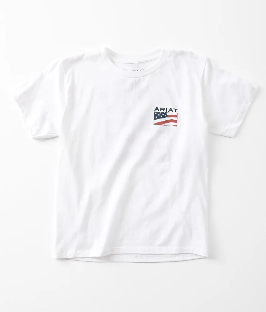 Boys - Ariat Flag Frame T-Shirt