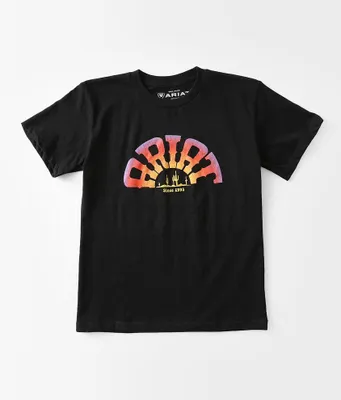 Girls - Ariat Rainbow Sunset T-Shirt
