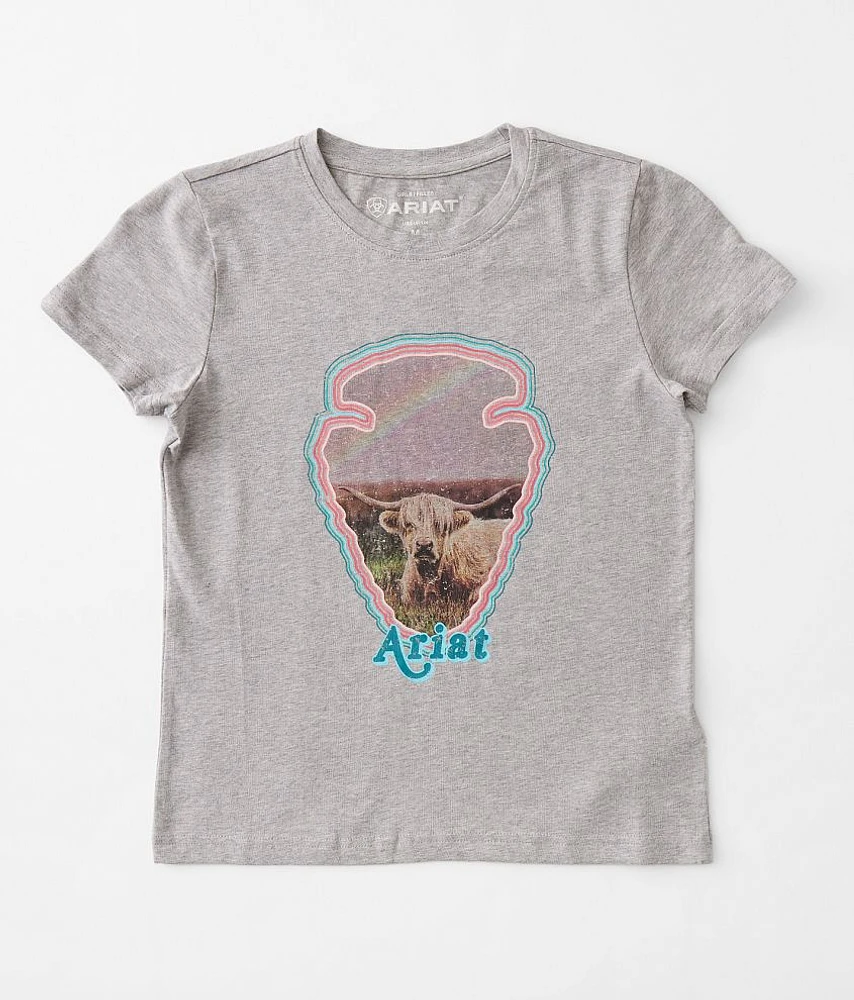 Girls - Ariat Arrowhead Cow T-Shirt