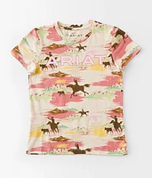 Girls - Ariat Hawaiian T-Shirt