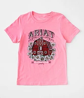 Girls - Ariat Floral Farm T-Shirt