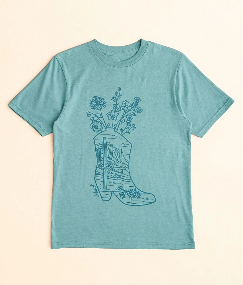 Girls - Ariat Garden Boot T-Shirt