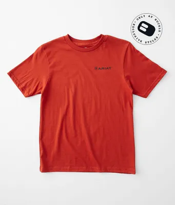 Boys - Ariat Line Frame Hex T-Shirt