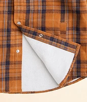 Boys - Harvey Flannel Hooded Shacket