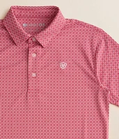Boys - All Over Print ClimateTEK™ Polo