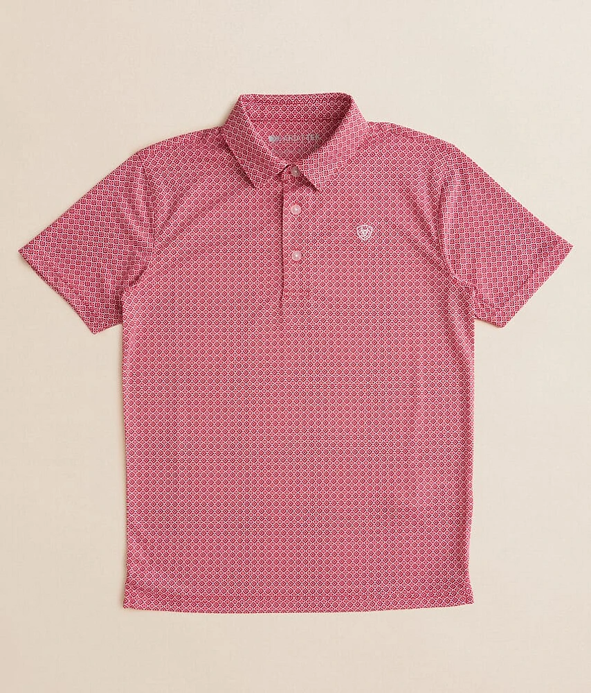 Boys - All Over Print ClimateTEK™ Polo