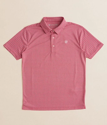 Boys - All Over Print ClimateTEK™ Polo