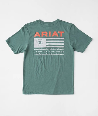 Boys - Ariat Hidden Valley Flag T-Shirt