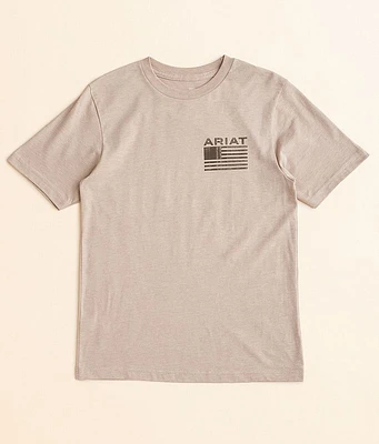 Boys - Ariat Diamond Flag T-Shirt