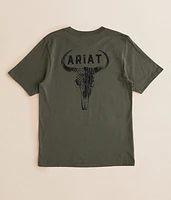 Boys - Badlands Patriot Skull T-Shirt