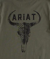 Boys - Badlands Patriot Skull T-Shirt