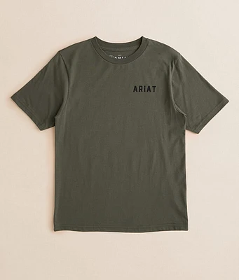 Boys - Badlands Patriot Skull T-Shirt