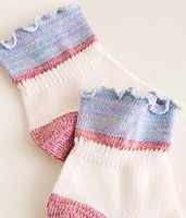 Ruffle Quarter Socks