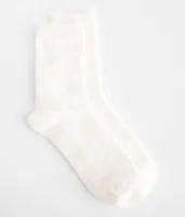 BKE Waffle Ruffle Socks