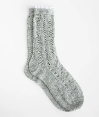 BKE Pointelle Socks