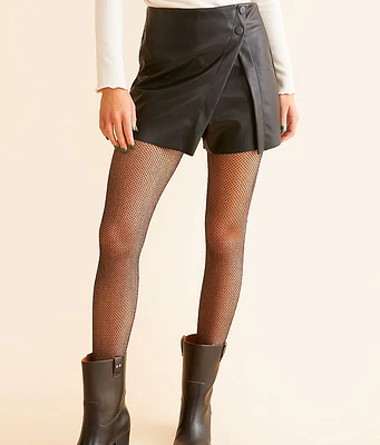 Asha Metallic Fishnet Tights