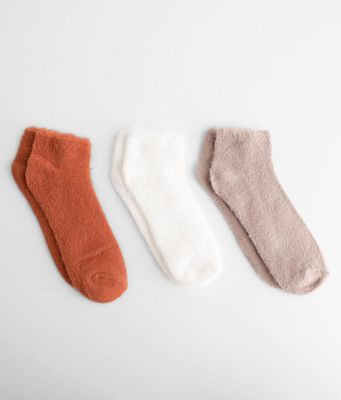 BKEssentials 3 Pack Fuzzy Socks