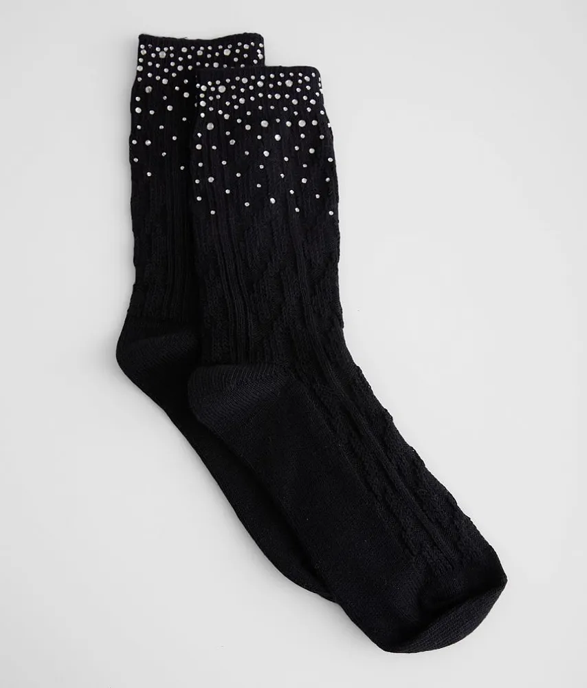 Rhinestone Socks