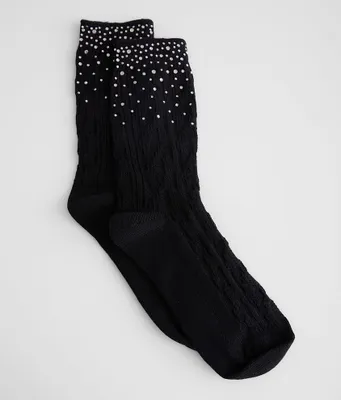 Rhinestone Socks