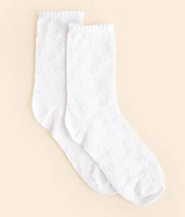 BKE Heart Crew Socks