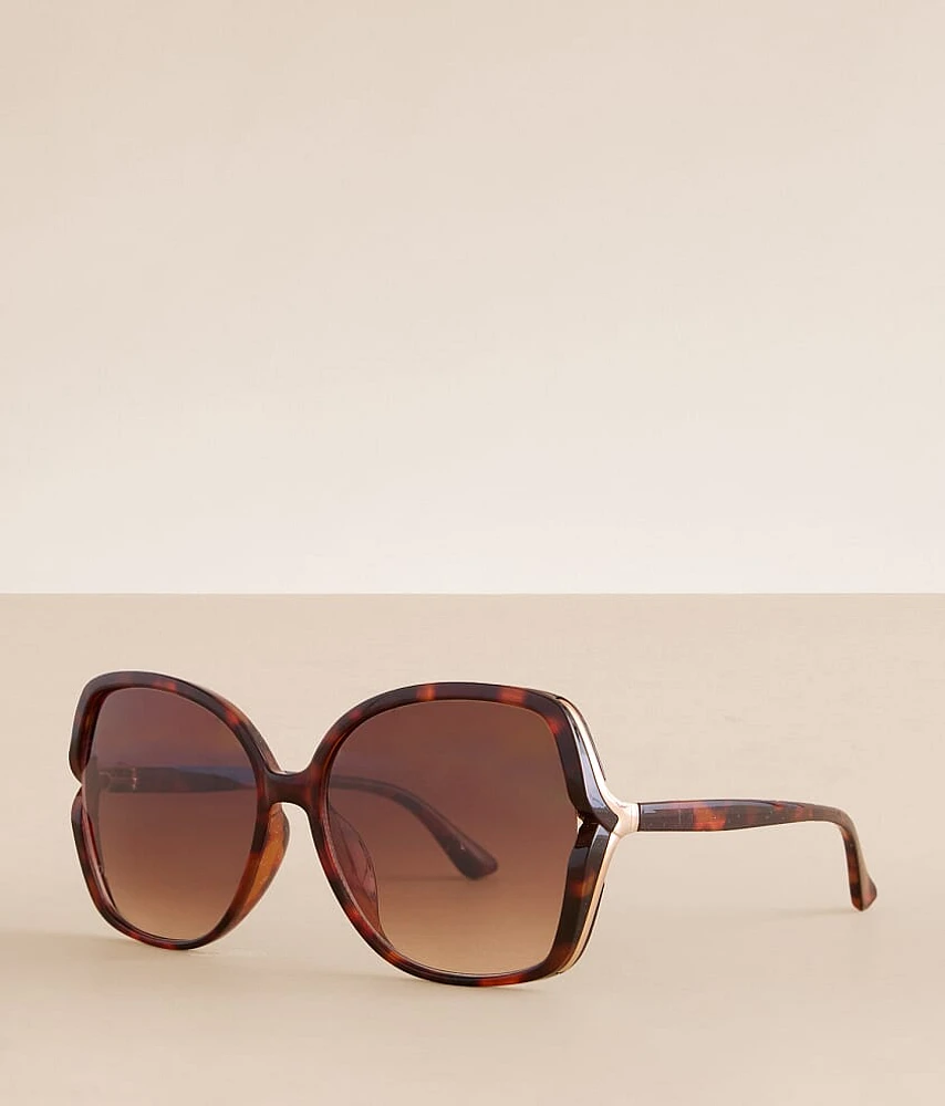Oversized Tort Sunglasses