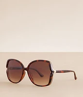 Oversized Tort Sunglasses