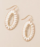 Beaded Drop Earring