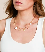 Statement Charm Necklace