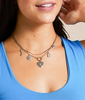 Tiered Charm Necklace