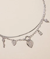 Tiered Charm Necklace