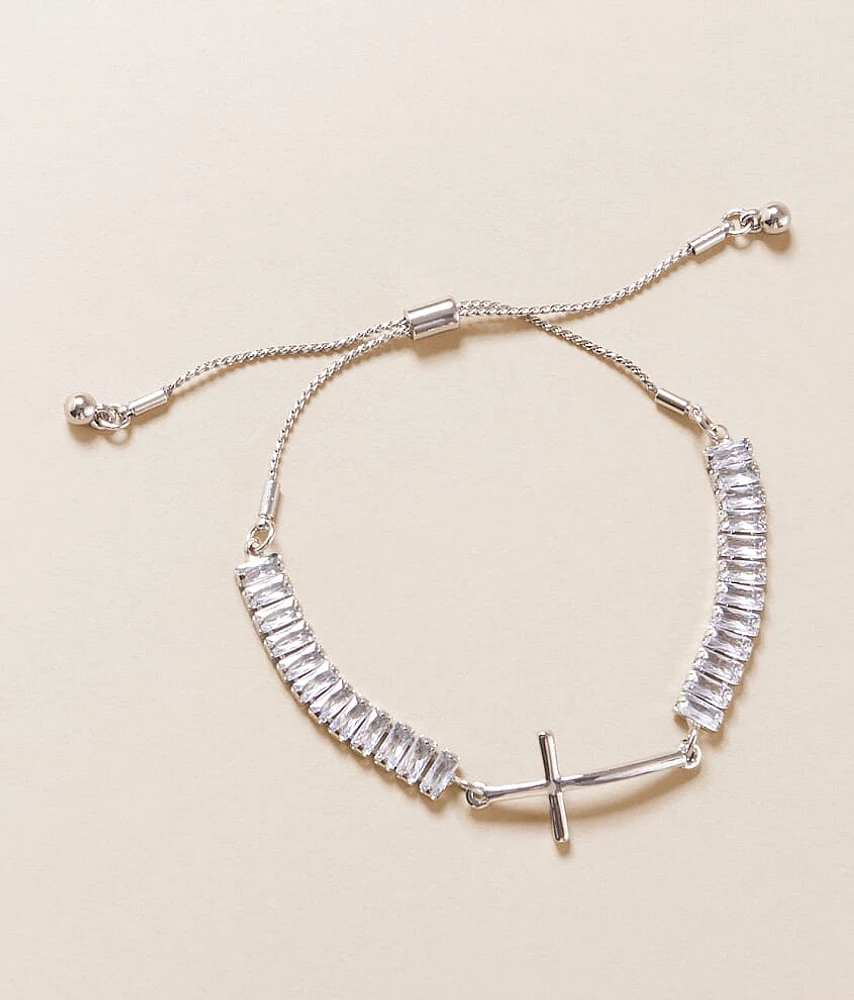 Cross Glitz Bracelet