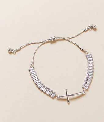 Cross Glitz Bracelet