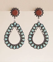 Turquoise Teardrop Earring