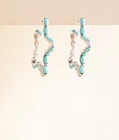 Turquoise Star Earring