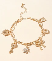 BKE Mixed Charm Bracelet