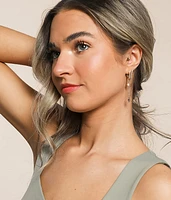 3 Pack Clover Earring Set