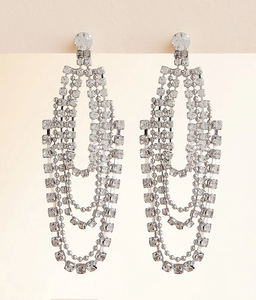 boutique by BKE Layered Glitz Earring