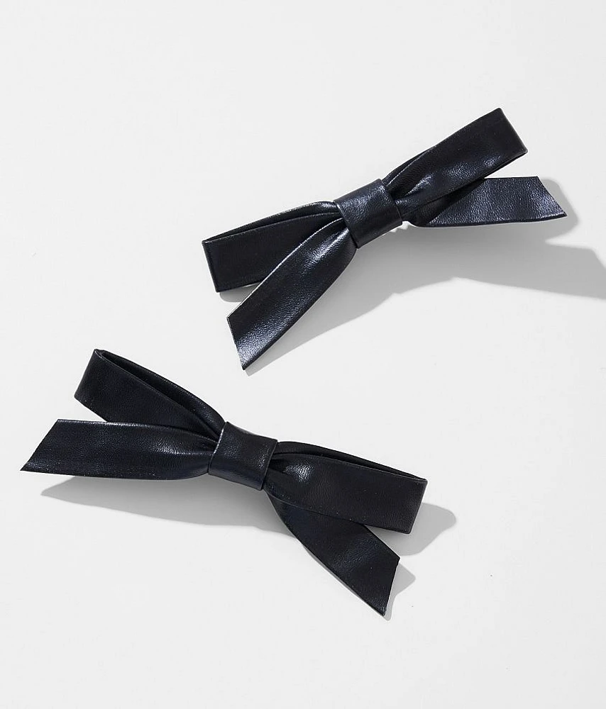 2 Pack Hair Bow Clips