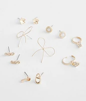 6 Pack Girly Earring Set