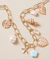 Beach Charm Necklace