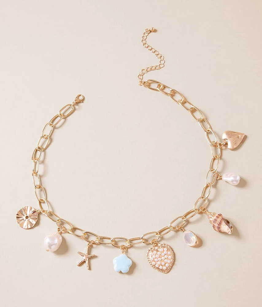 Beach Charm Necklace