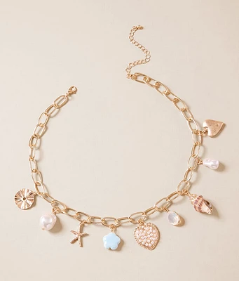 Beach Charm Necklace