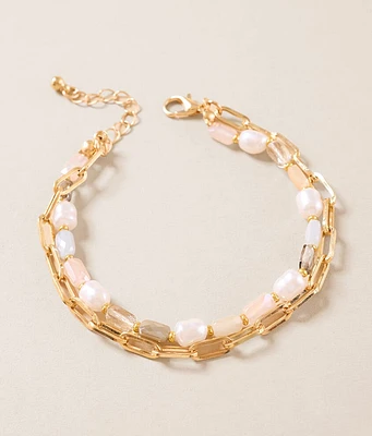 Layered Bead Bracelet