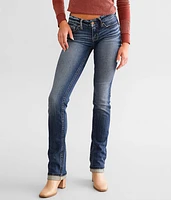 BKE Stella Straight Stretch Cuffed Jean