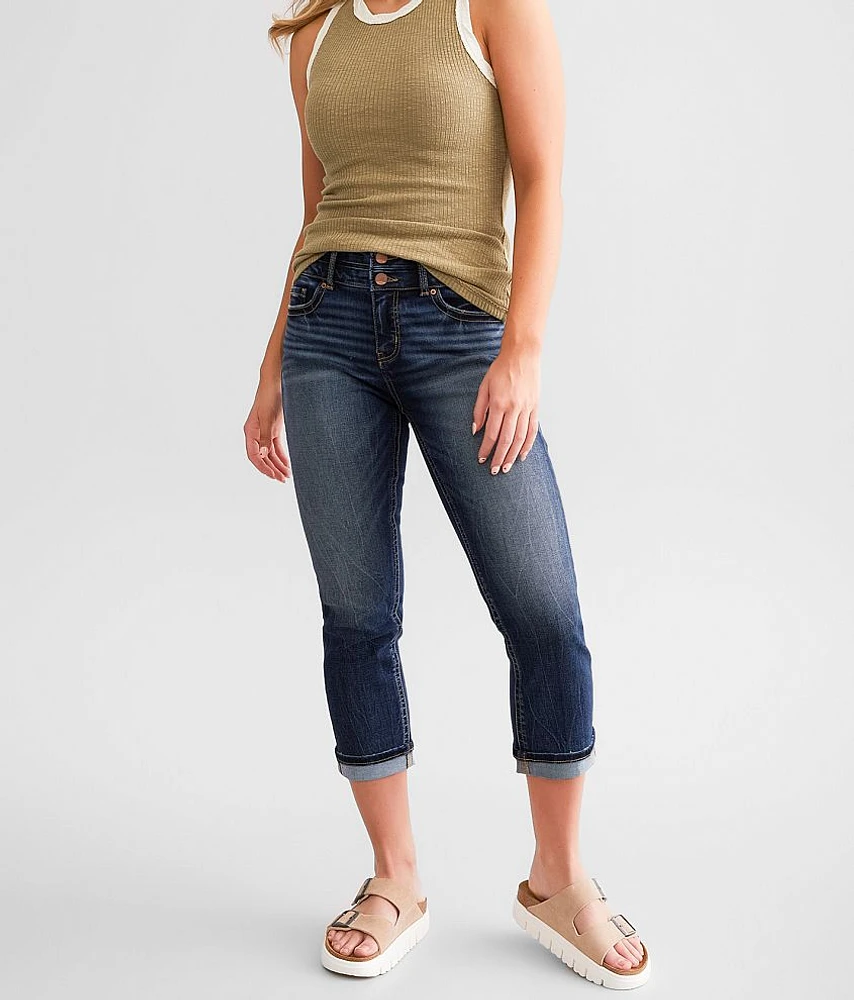 BKE Gabby Cuffed Stretch Capri Jean