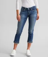 BKE Stella Cuffed Stretch Capri Jean