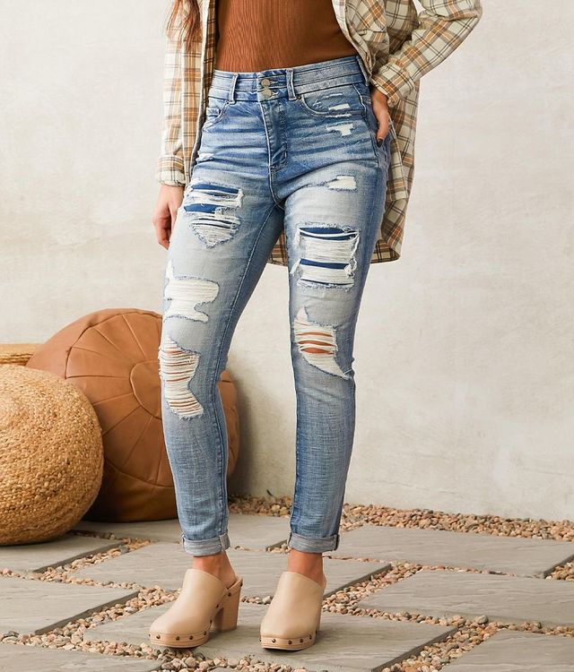 BKE Parker Ankle Skinny Stretch Cuffed Jean