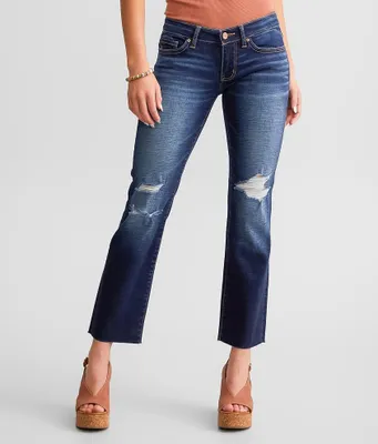 BKE Stella Cropped Straight Stretch Jean