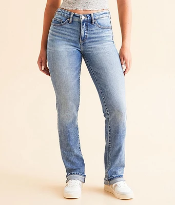 Payton Straight Cuffed Stretch Jean